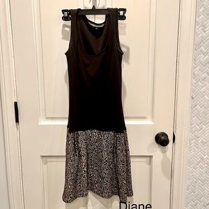 DVF fit & flare dress